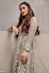 Silver Walima Bridal Dress