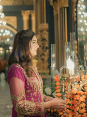 Pink Luxury Open gown