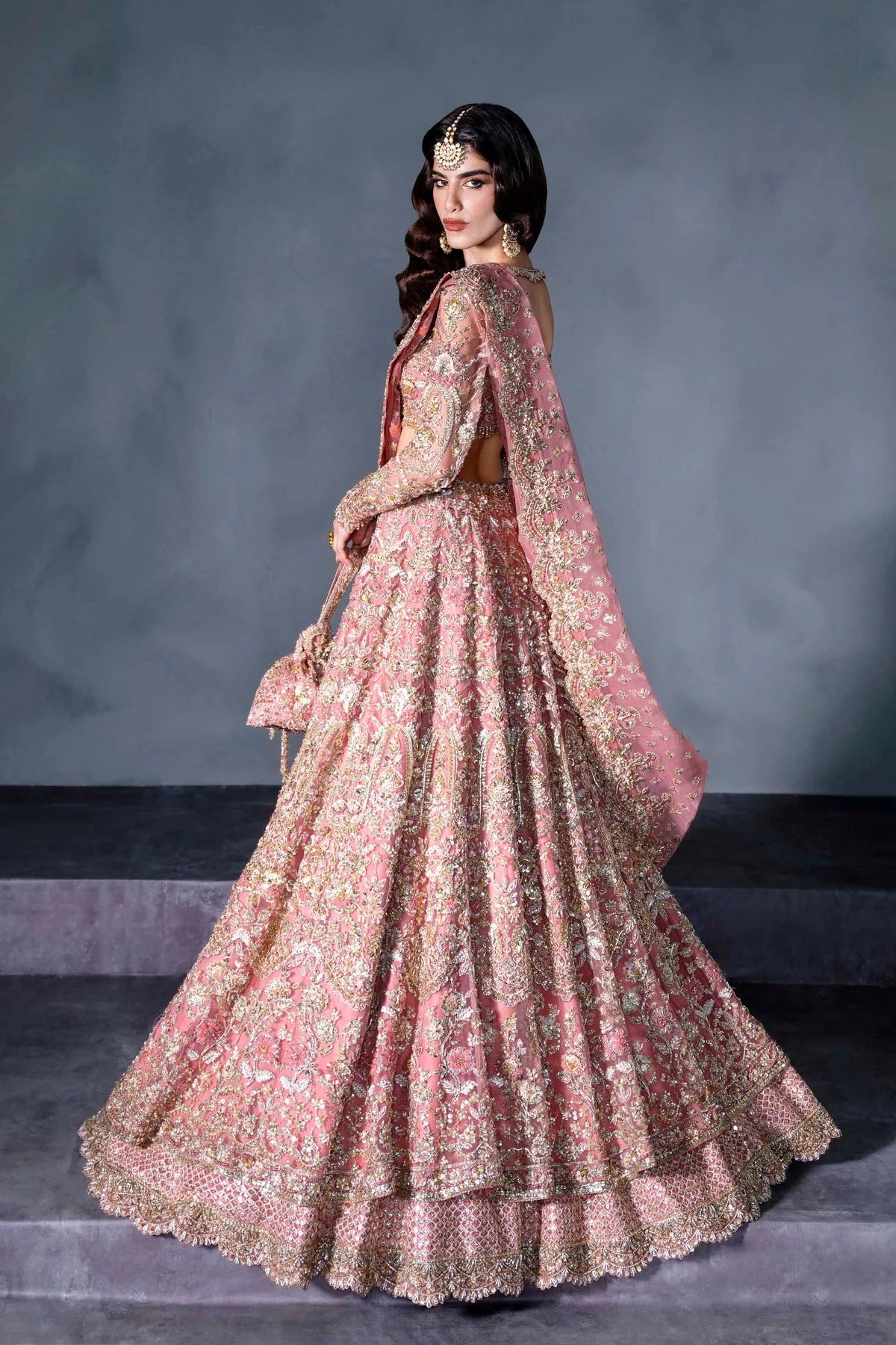 Pink Bridal Walima Dress – My Store
