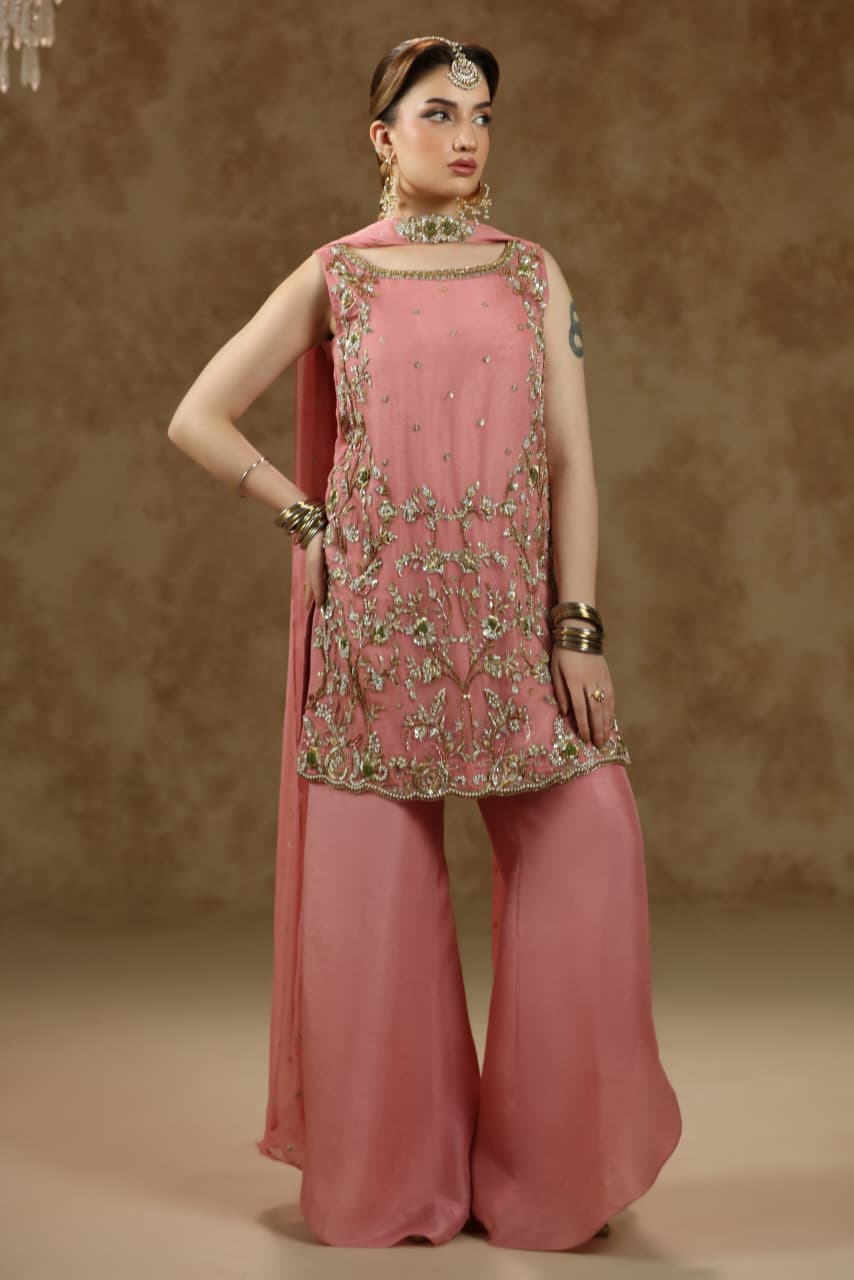 Qubra Pink Formal Dress