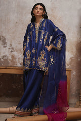 Navy Blue Luxury Pret