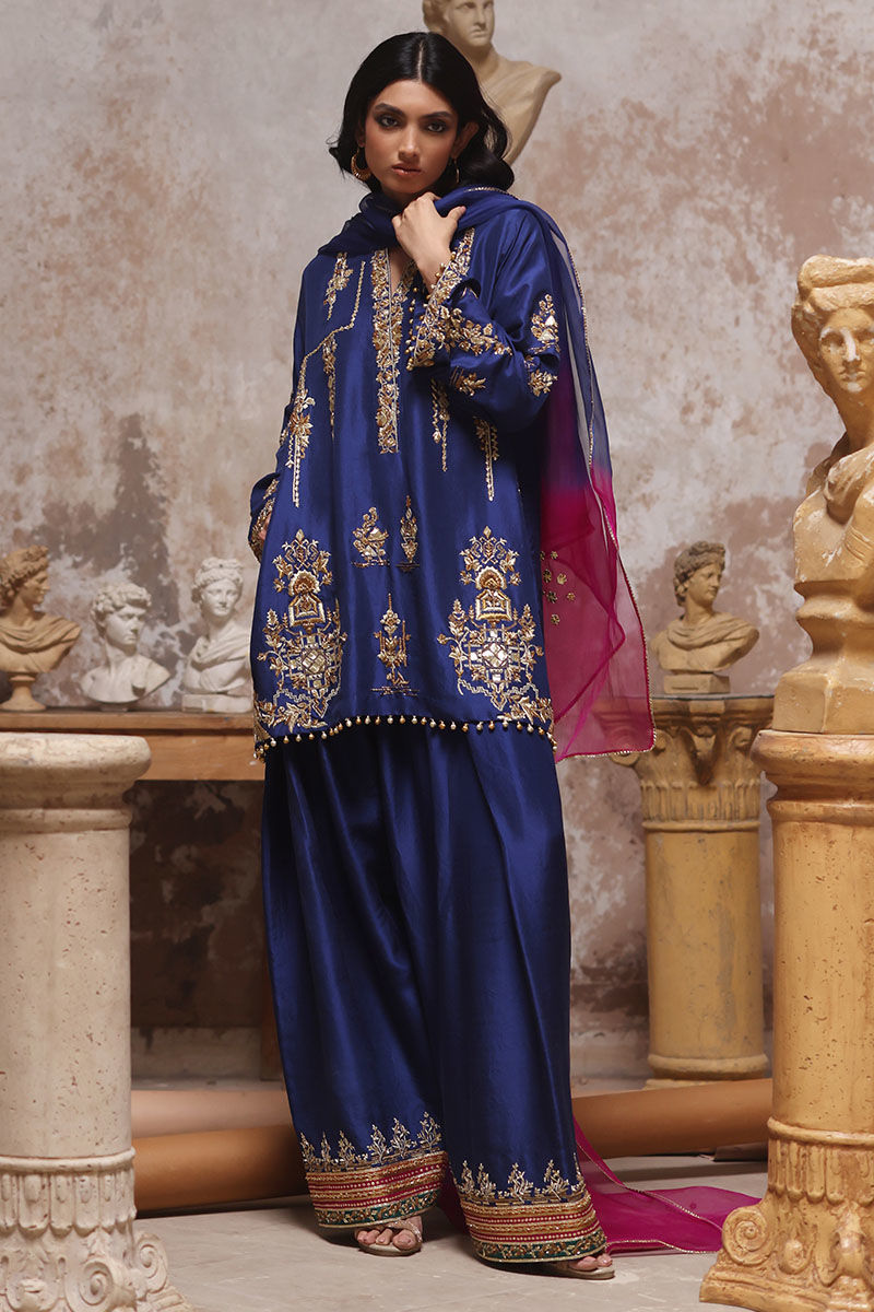 Navy Blue Luxury Pret