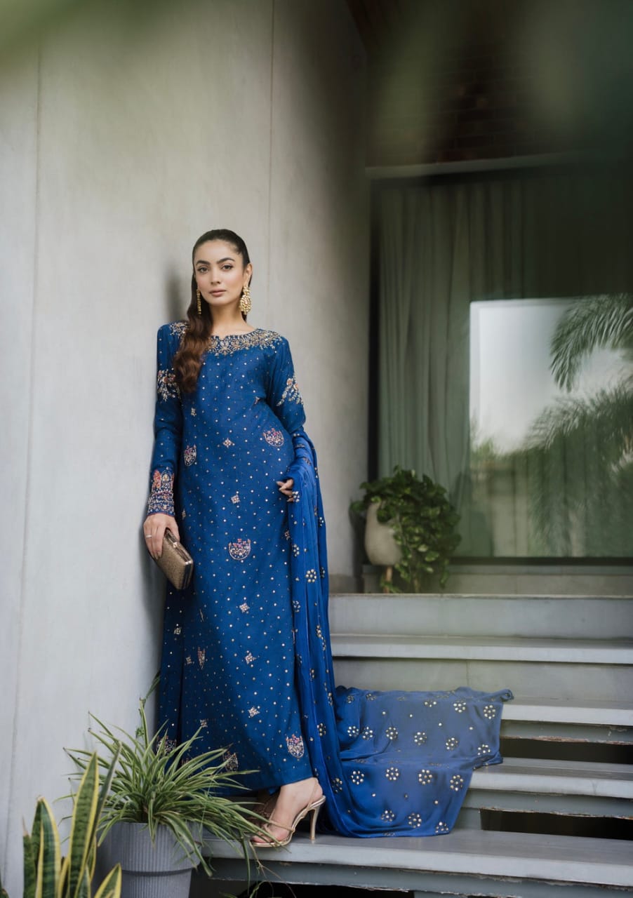 Navy Blue Formal dress