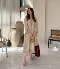 White  Embellished dress