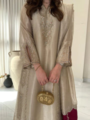 White  Embellished dress