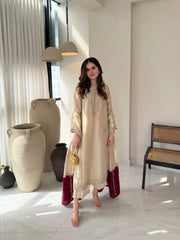 White  Embellished dress