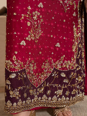 Dulhan Haveli Metallic Rose Gold Zari
